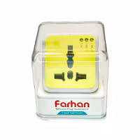 تبدیل  3 به 2  تایمردار محافظ دار     فرحان الکتریک