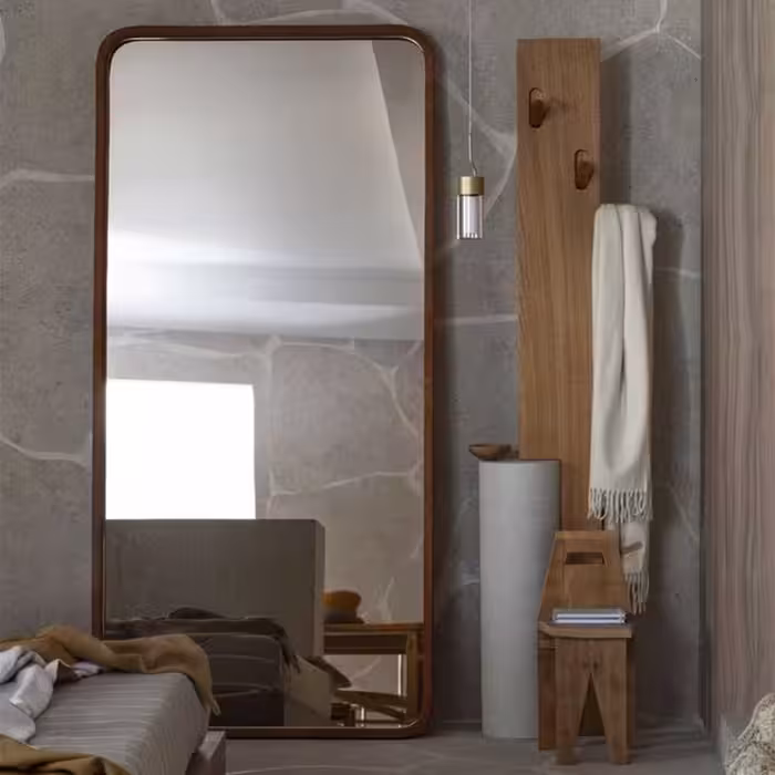 آینه مدل قدی طرح نوستالژی کد w-140