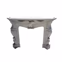 شومینه سنگی طرح عقاب