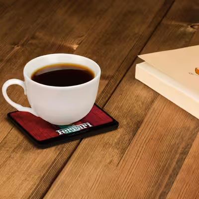 زیر لیوانی ماهوت مدل Ferrari بسته 12 عددی