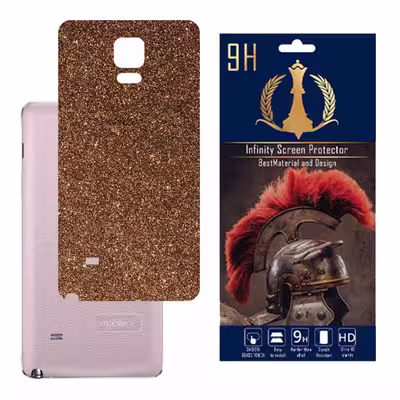 برچسب پوششی اینفینیتی مدل PRO MAX مناسب برای گوشی موبایل سامسونگ GALAXY NOTE 4 به همراه محافظ صفحه نمایش