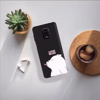 کاور طرح خرس کد 243 مناسب برای گوشی موبایل شیائومی Redmi Note 9s / Note 9 Pro