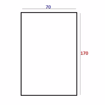 آینه مدل قدی کد 0710