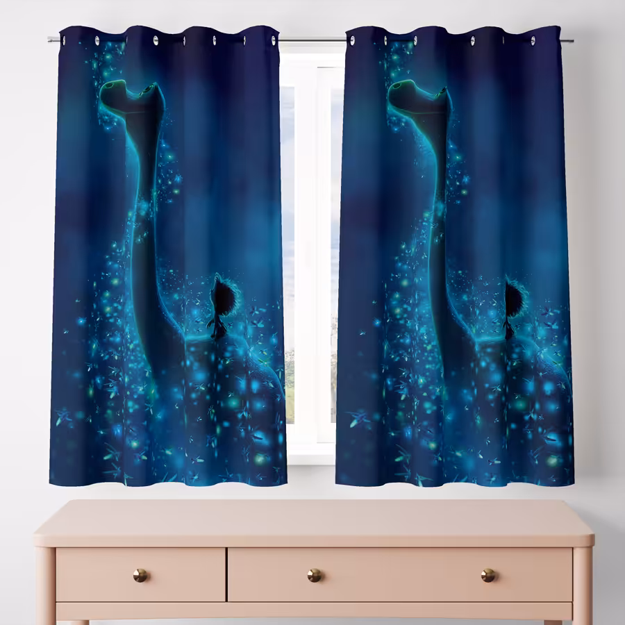 پرده مدل مخمل پانچی کد 8079 سایز 200x140 سانتی متر