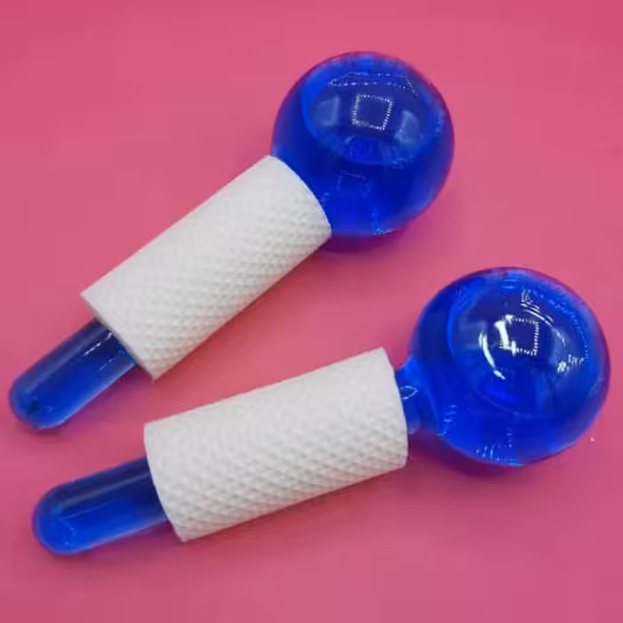 ماساژور دستی مدل گوی یخ بسته 2 عددی