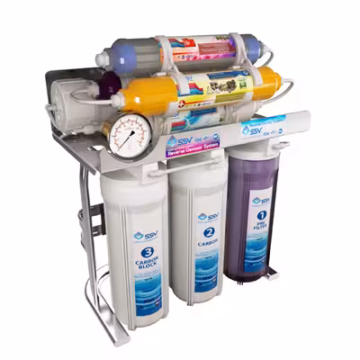 دستگاه تصفیه کننده آب اس اس وی مدل MaxSpring 2W X800 به همراه شیر دوکاره