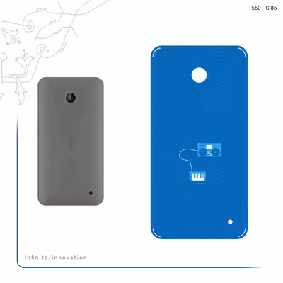 برچسب پوششی ماهوت مدل Minimal DJ Icon مناسب برای گوشی موبایل نوکیا Lumia 630