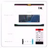 برچسب پوششی ماهوت مدل BUGATTI مناسب برای تبلت سامسونگ Galaxy Tab S2 9.7 2016 T813N
