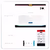 برچسب پوششی ماهوت مدل Metallic-White مناسب برای تبلت اپل iPad 2 2011 A1397