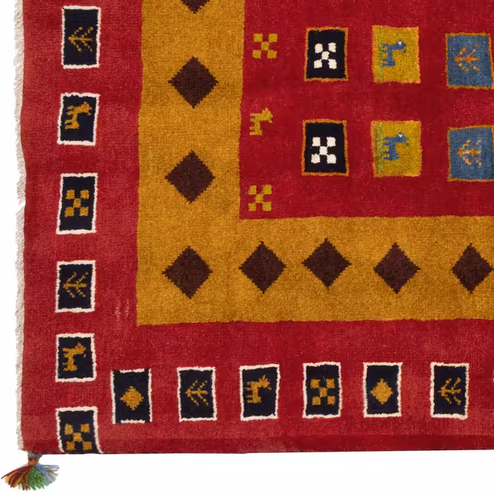 گبه دستباف چهار و نیم متری سی پرشیا کد 122102