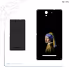 برچسب پوششی ماهوت مدل Girl with a Pearl Earring of Vermeer مناسب برای گوشی موبایل سونی Xperia C3 Dual