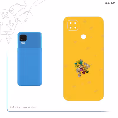 برچسب پوششی ماهوت مدل Nostalgic whirligig مناسب برای گوشی موبایل شیائومی Poco C31