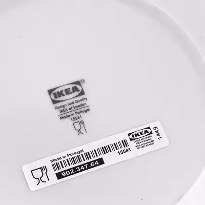 بشقاب غذاخوری ایکیا مدل  Driftig بسته 6 عددی