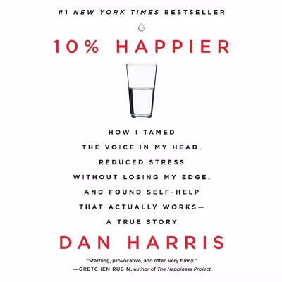 کتاب 10% Happier اثر Dan Harris انتشارات HarperCollins Publishers Inc
