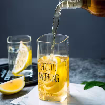 ماگ مدل Good Morning و Milk Tea بسته دو عددی