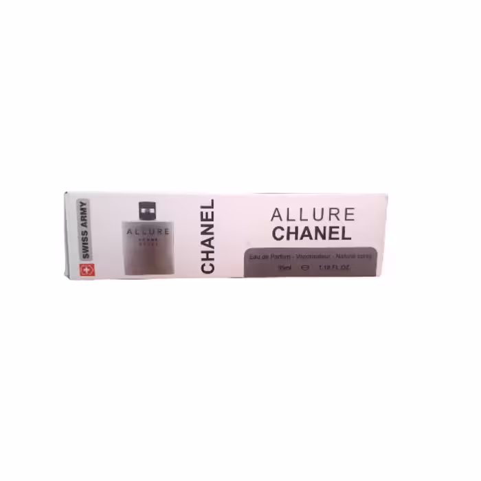 ادوپرفیوم مردانه سوئیس آرمی مدل Allure chanel حجم 35 میلی لیتر