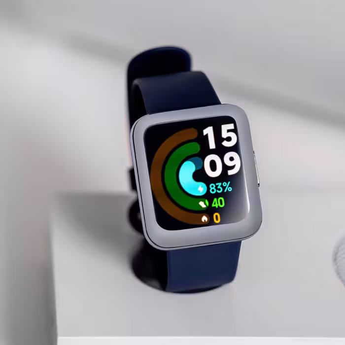 برچسب ماهوت طرح Matte-Silver مناسب برای ساعت هوشمند شیائومی Redmi Watch 2 Lite