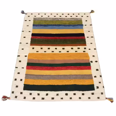 گبه دستباف یک متری سی پرشیا کد 122460