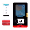 برچسب پوششی ماهوت مدل Blue-Crocodile-Leather مناسب برای گوشی موبایل اپل iPhone 14 Pro