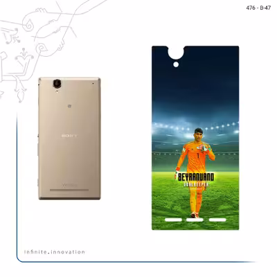 برچسب پوششی ماهوت مدل Alireza Beiranvand مناسب برای گوشی موبایل سونی Xperia T2 Ultra