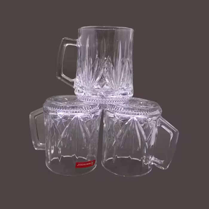 استکان نوری تازه مدل MARKIZ بسته 6 عددی