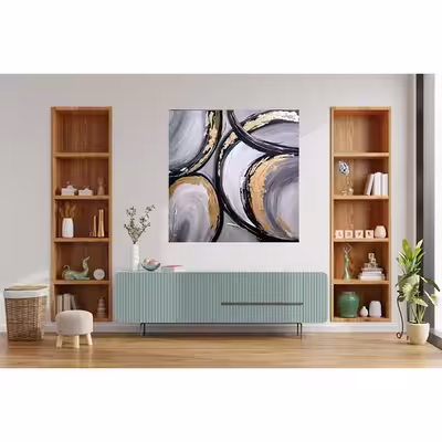 تابلو نقاشی اکریلیک مدل انتزاعی کد 0072 