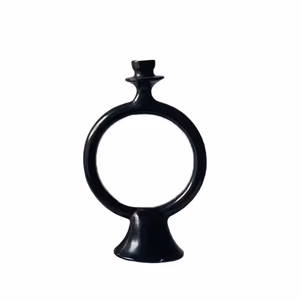 شمعدان مدل حلقه ای پایه دار