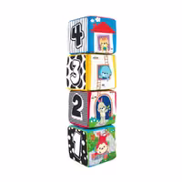 اسباب بازی بلوک 4 تکه حیوانات وین فان Winfun