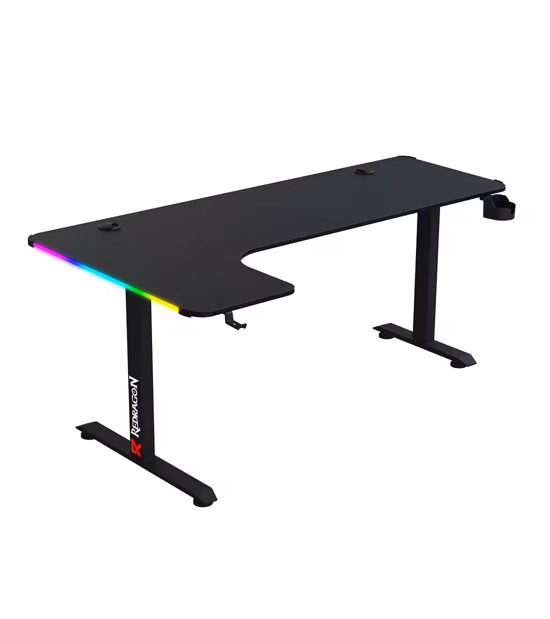 میز گیمینگ Redragon GD-3200-XL با نورپردازی RGB | خرید میز حرفهای 160 سانتی