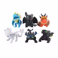 مجموعه فیگور 6 عددی How To Train Your Dragon