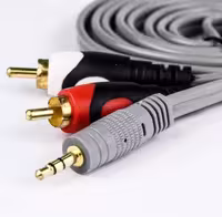 کابل یک به دو RCA اورنج 1.5 متری