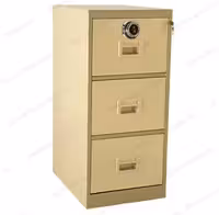 فایل فلزی سه کشو با قفل رمزدار FA707