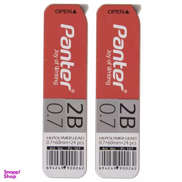 نوک مداد نوکی 0.7 میلی متری پنتر مدل Hi-Polymer بسته 2 عددی