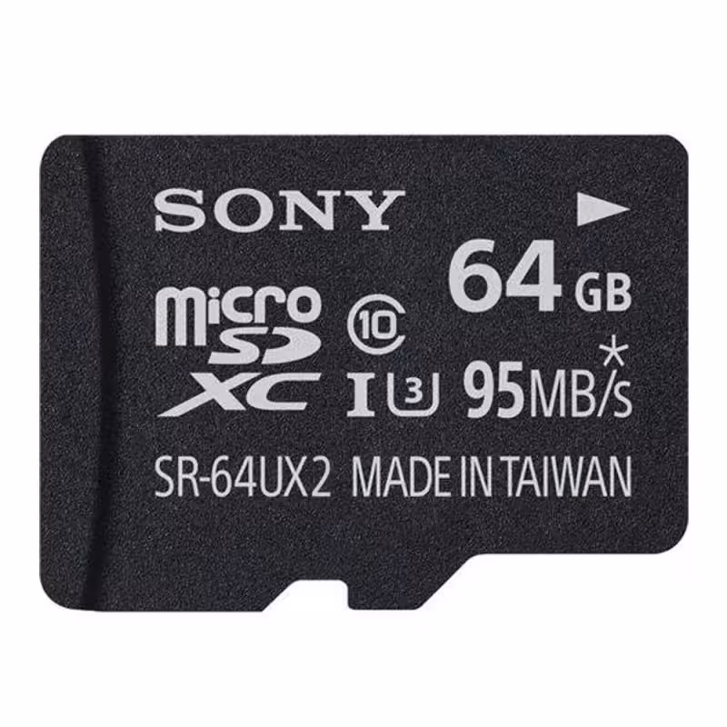 کارت حافظه Sony 64GB UHS-I microSDXC U3 (Class 10) - SR-64UX2A/T1