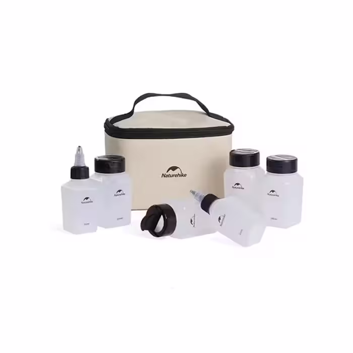 ست ادویه پاش نیچرهایک – 6 تکه NatureHike (Shiwei) portable seasoning bottle set – CNH22CJ043