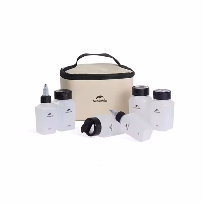 ست ادویه پاش نیچرهایک – 6 تکه NatureHike (Shiwei) portable seasoning bottle set – CNH22CJ043