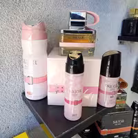 ادکلن پک کامل هدیه عطر ساگا زنانه و مردانه اورجینال 100 میل.