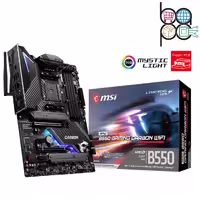 مادربرد گیمینگ MSI مدل MPG B550 GAMING CARBON WIFI با پشتیبانی از DDR4