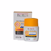 کرم ضد آفتاب بژ روشن بایوریچ مدل Sunrich مناسب پوست خشک و معمولی با  SPF 50 حجم 40میل