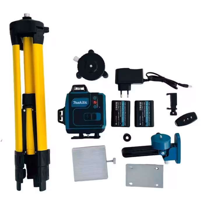 تراز لیزری 4 بعدی ماکیتا دیجیتالی با پایه بلند