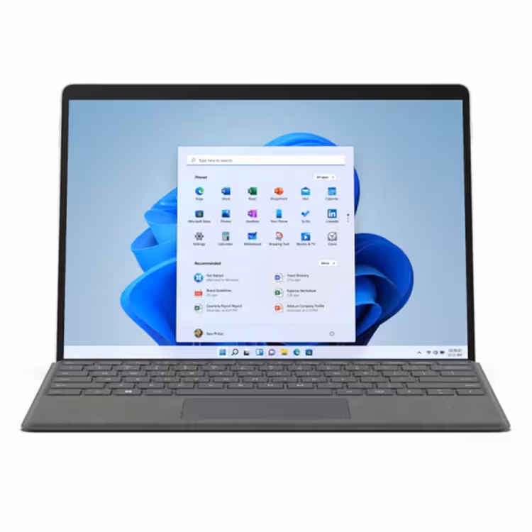 سرفیس لپ تاپ 13 اینچی مایکروسافت مدل Surface Pro 8 – i5 – 8GB – 128GB(نقره ای)