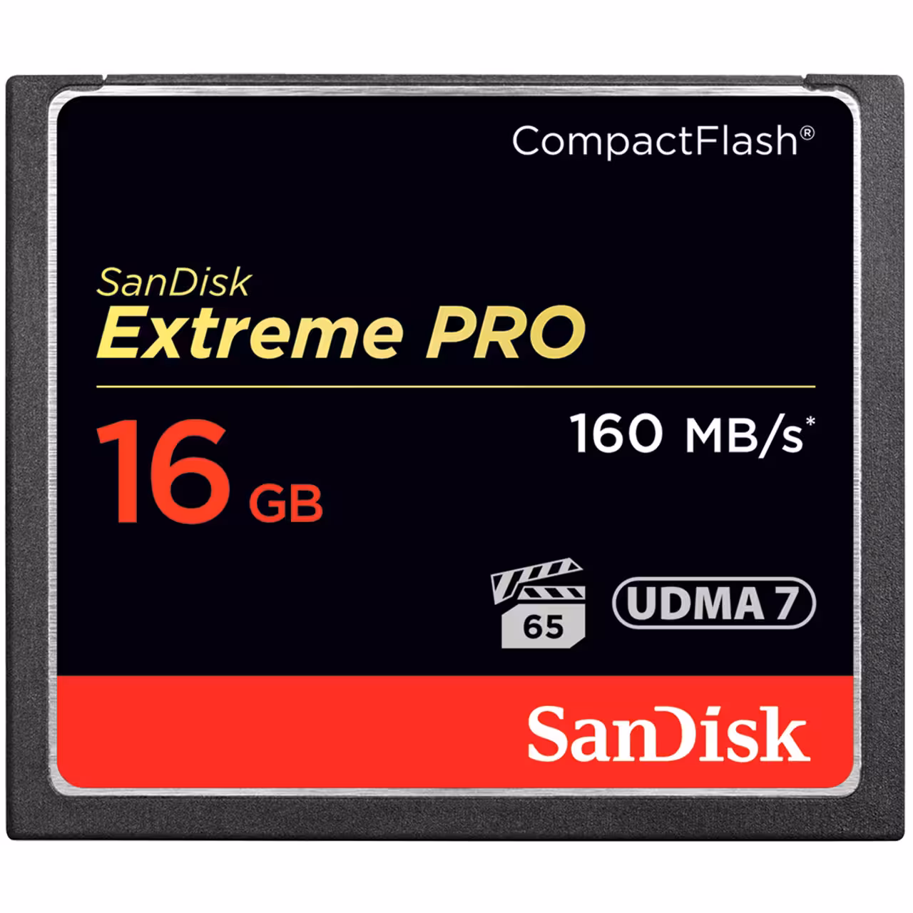 کارت حافظه Sandisk CompactFlash Extreme Pro سرعت 160MBps ظرفيت 16 گيگابايت