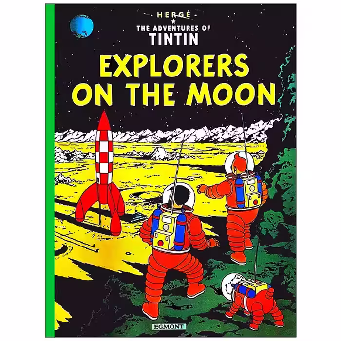 کتاب Tintin Explorers On The Moon