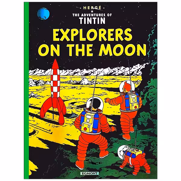 کتاب Tintin Explorers On The Moon