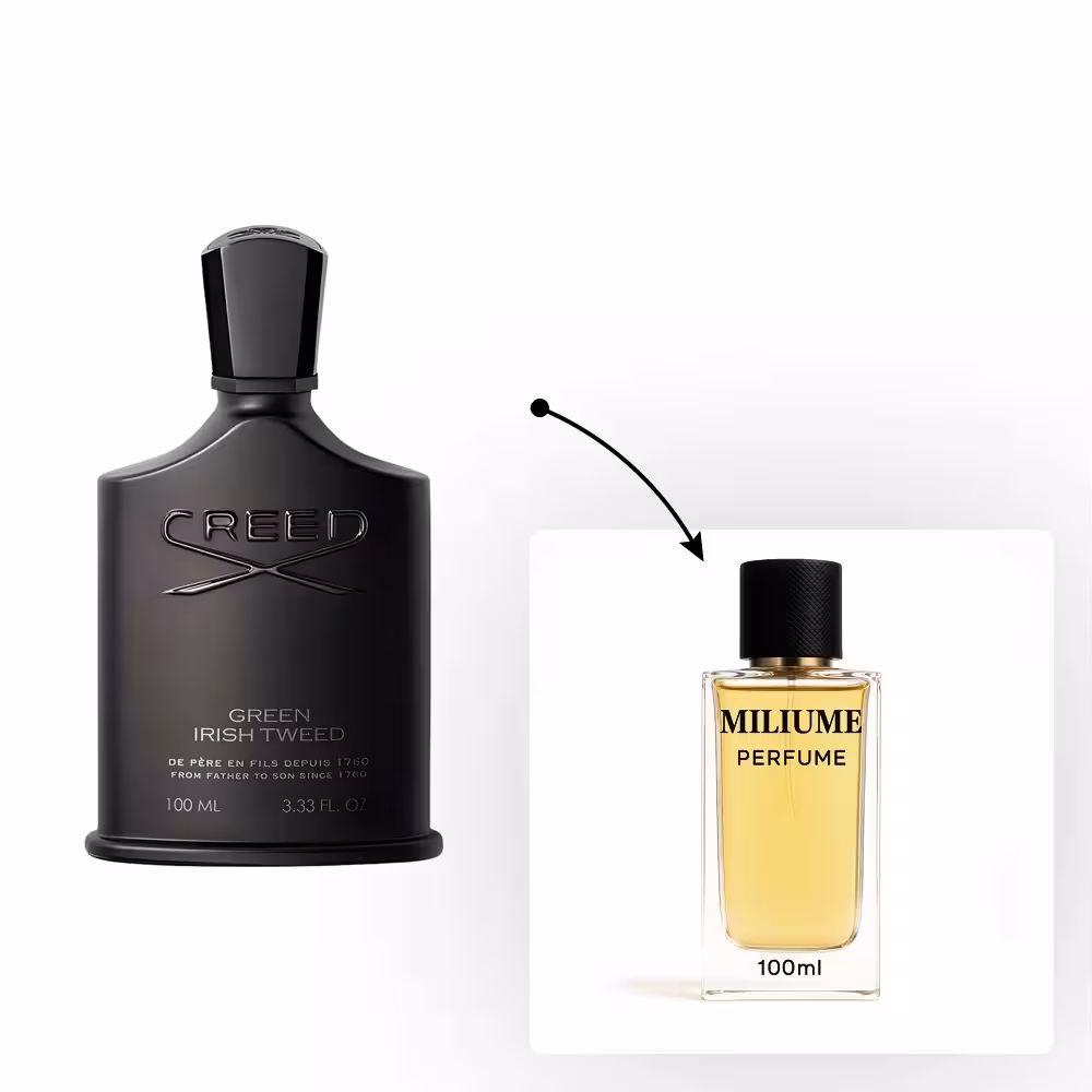 اسانس عطر Creed Green Irish Tweed برند gemini - کد 2122 - کرید گرین ایریش توید 100ML - میلیوم پرفیوم