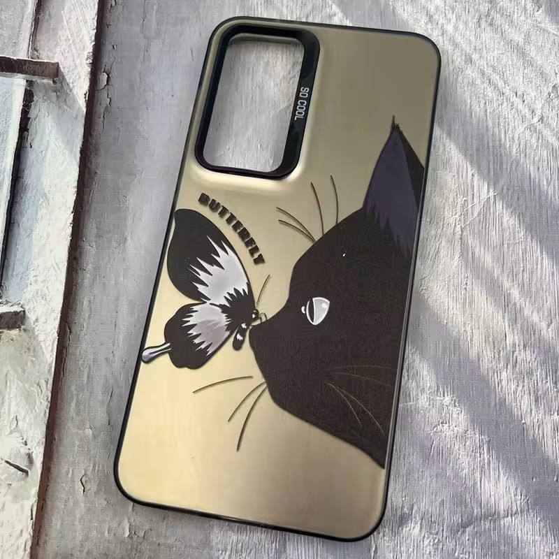 قاب طرح دار سامسونگ S24Fe طرح گربه