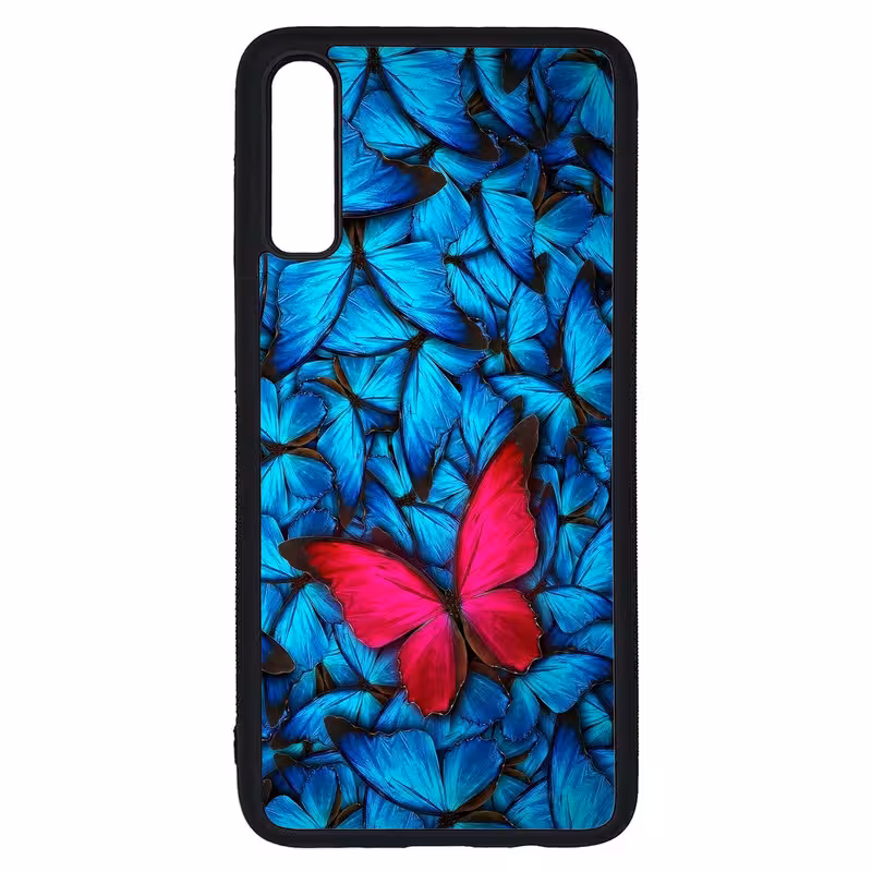 کاور طرح پروانه کد G-089 مناسب برای گوشی موبایل سامسونگ Galaxy A70 / A70s | دیجی قاب دونی