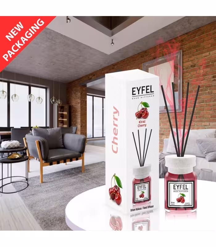 خوشبو کننده هوا EYFEL ایفل رایحه گیلاس Cherry – حجم 120 میلی لیتر اصل ترکیه(original)