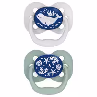 پستانک ارتودنسی بادامی شب‌ تاب 0 تا 6 ماه دکتر براون Dr Brown’s