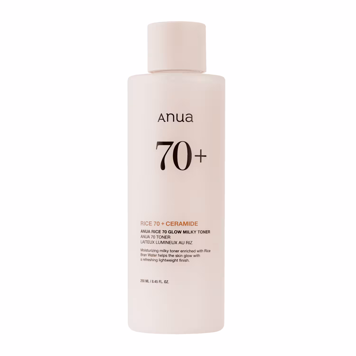 تونر شیر برنج آنوا حجم 250 میل Anua Rice 70 Glow Milky Toner